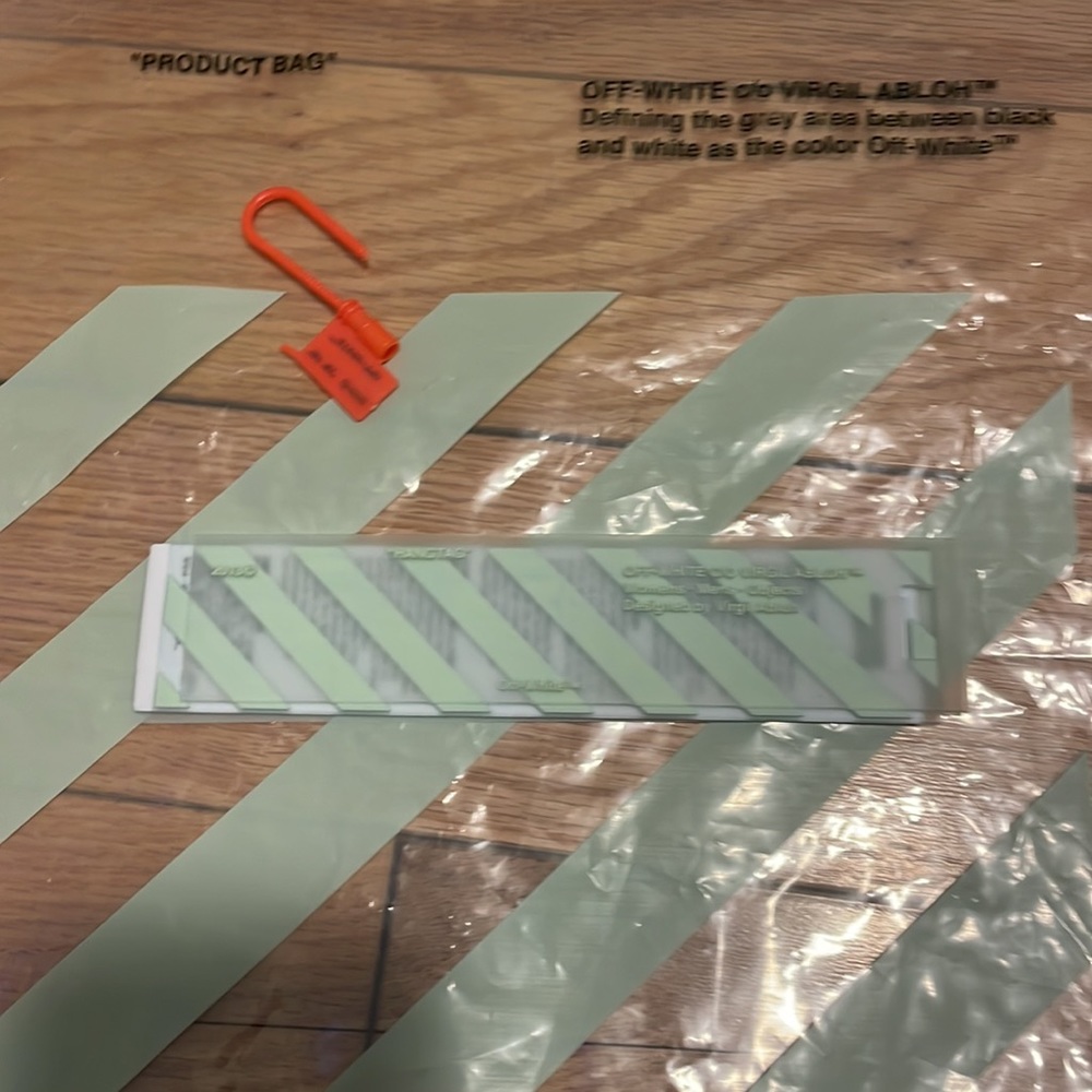 Off White Row Tank - Picture 7 of 7